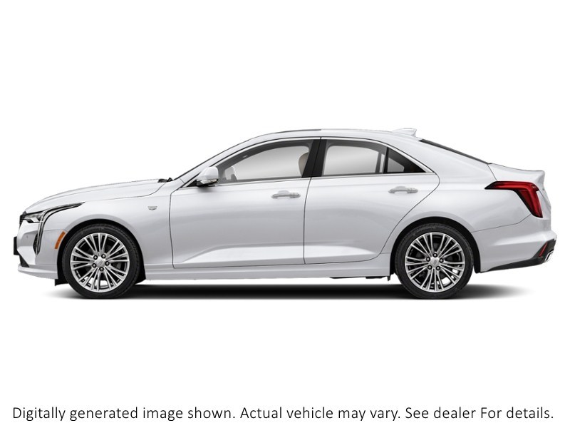 2023 Cadillac Ct4 4Dr Sdn Premium Luxury Crystal White Tricoat  Shot 5