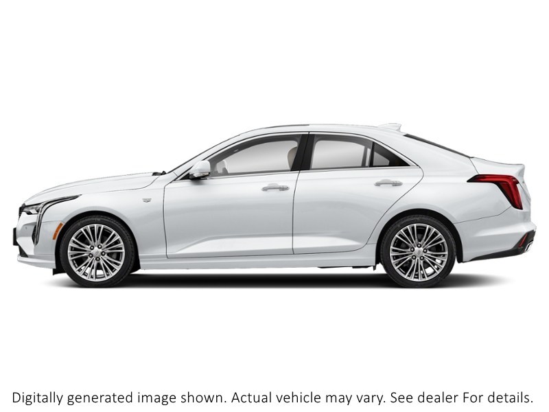 2023 Cadillac Ct4 4Dr Sdn Luxury Summit White  Shot 5