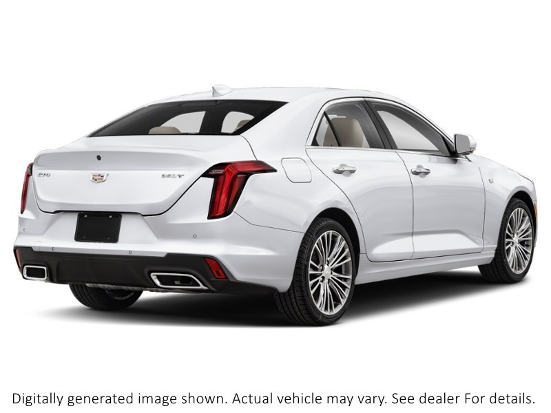 2023 Cadillac Ct4 4Dr Sdn Premium Luxury Crystal White Tricoat  Shot 6