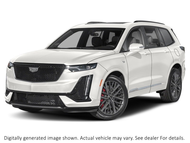 2025 Cadillac Xt6 AWD 4Dr Sport Crystal White Tricoat  Shot 4