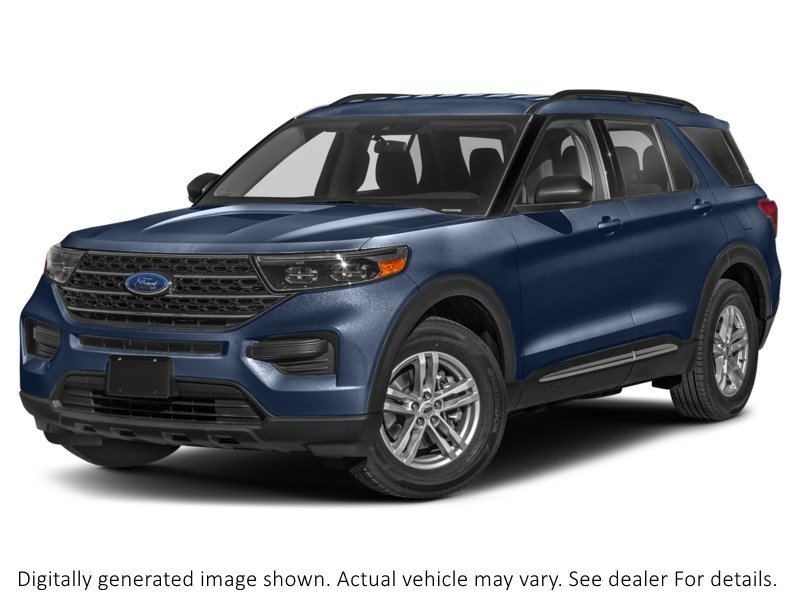2023 Ford Explorer XLT 4WD Stone Blue Metallic  Shot 16
