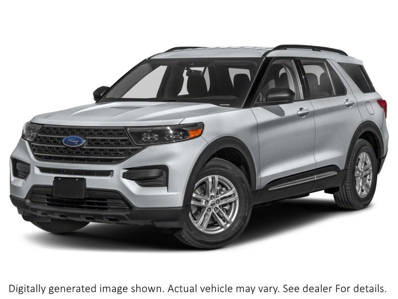 2023 Ford Explorer XLT 4WD Iconic Silver Metallic  Shot 31