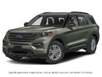 2023 Ford Explorer XLT 4WD Forged Green Metallic  Shot 40