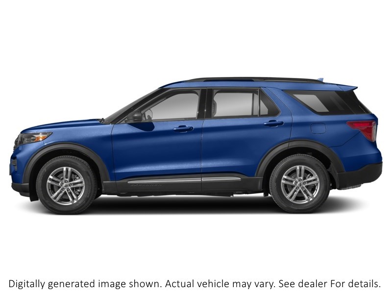 2023 Ford Explorer XLT 4WD Atlas Blue Metallic  Shot 9