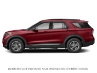 2023 Ford Explorer XLT 4WD Rapid Red Metallic Tinted Clearcoat  Shot 27