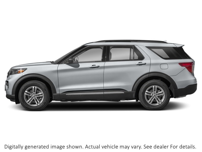 2023 Ford Explorer XLT 4WD Iconic Silver Metallic  Shot 35