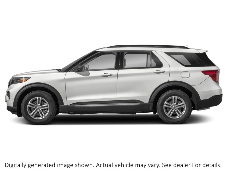 2023 Ford Explorer XLT 4WD Oxford White  Shot 54