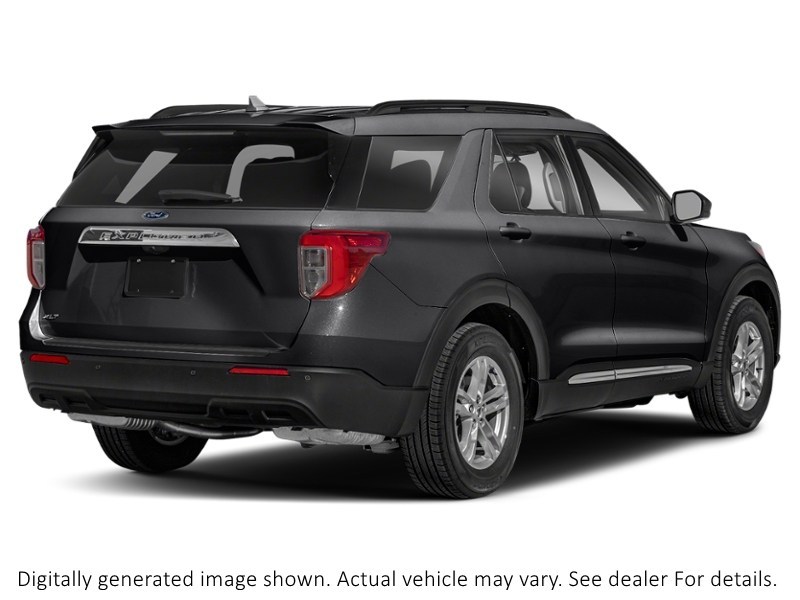 2023 Ford Explorer XLT 4WD Agate Black Metallic  Shot 6