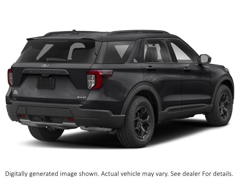 2024 Ford Explorer Timberline 4WD Agate Black Metallic  Shot 2