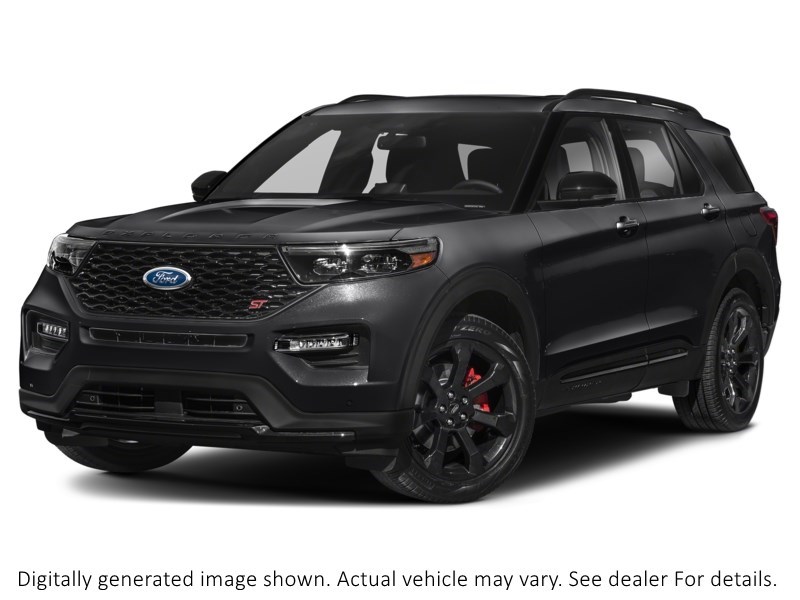 2023 Ford Explorer ST 4WD Agate Black Metallic  Shot 1
