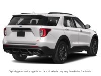 2024 Ford Explorer ST 4WD Star White Metallic Tri-Coat  Shot 2