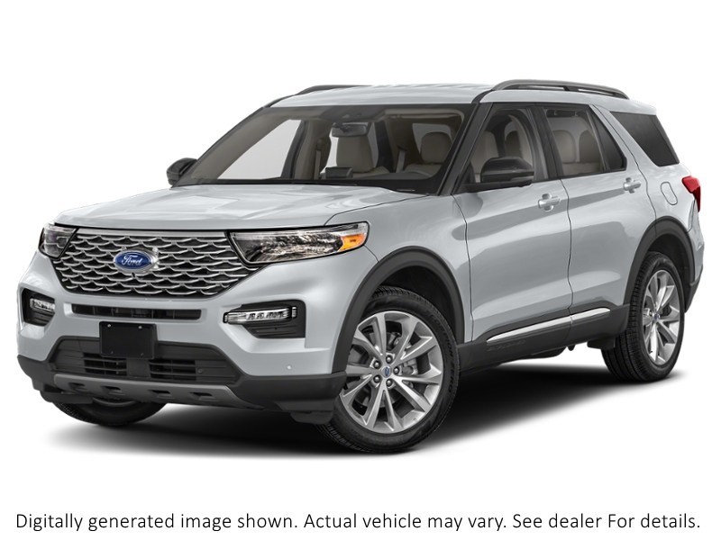 2023 Ford Explorer Platinum 4WD Iconic Silver Metallic  Shot 1