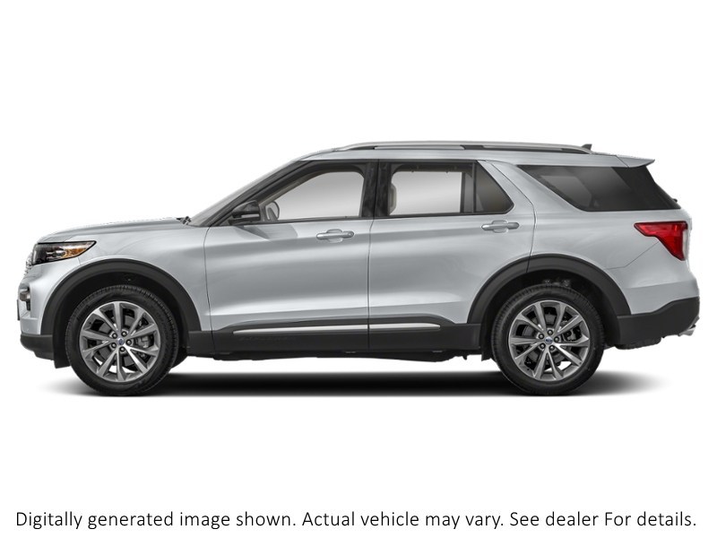 2023 Ford Explorer Platinum 4WD Iconic Silver Metallic  Shot 5