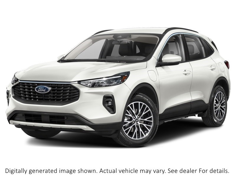 2026 FORD ESCAPE PHEV FWD star white metallic tri-coat  Shot 1
