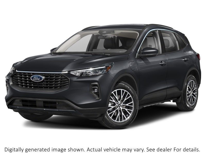 2025 Ford Escape PHEV FWD Agate Black Metallic  Shot 4
