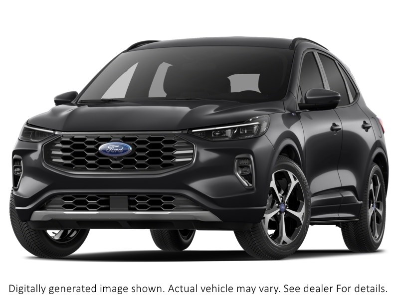 2024 FORD ESCAPE ST-LINE ELITE AWD Agate Black Metallic  Shot 4
