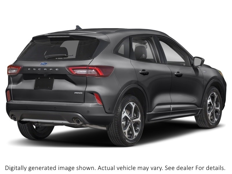 2024 FORD ESCAPE ST-LINE ELITE AWD Agate Black Metallic  Shot 2