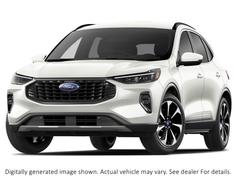 2025 Ford Escape Platinum AWD Star White Metallic Tri-Coat  Shot 4