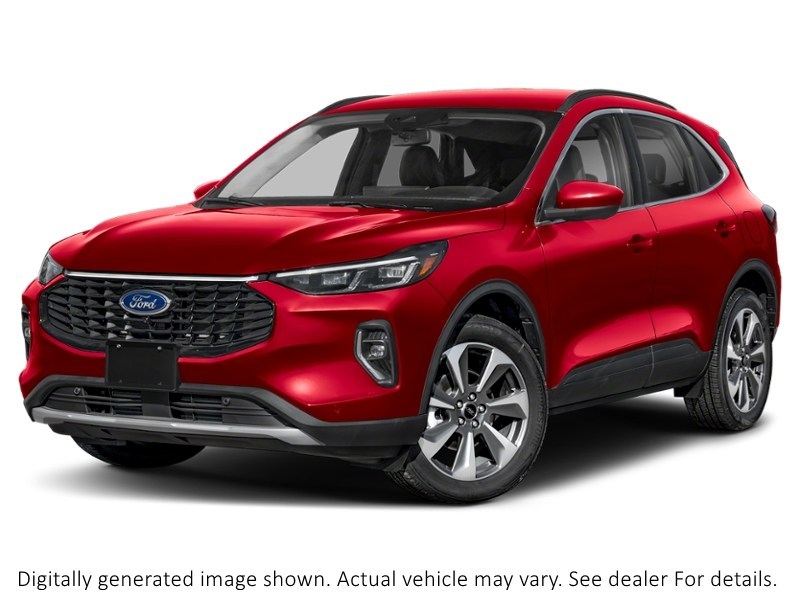 2023 Ford Escape Platinum AWD Rapid Red Metallic Tinted Clearcoat  Shot 1