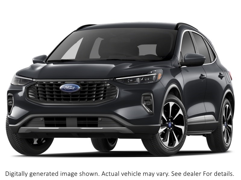 2025 FORD ESCAPE PLATINUM AWD Agate Black Metallic  Shot 1