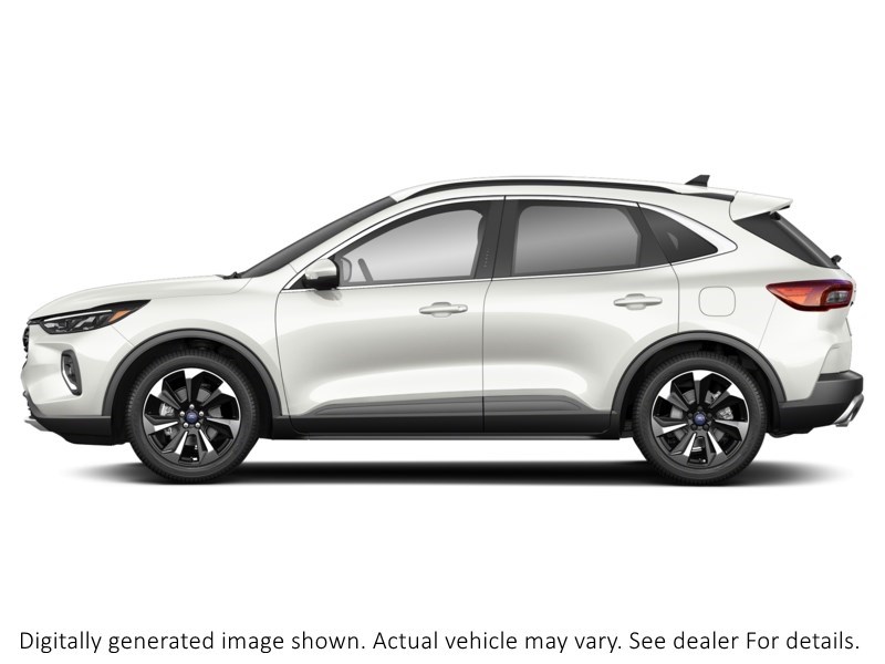 2025 Ford Escape Platinum AWD Star White Metallic Tri-Coat  Shot 3