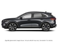 2025 FORD ESCAPE PLATINUM AWD Agate Black Metallic  Shot 3