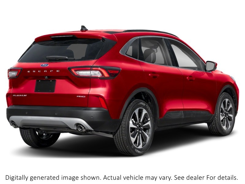 2023 Ford Escape Platinum AWD Rapid Red Metallic Tinted Clearcoat  Shot 6