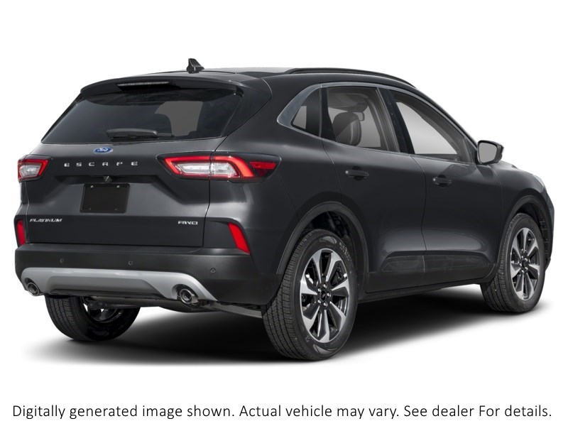 2025 FORD ESCAPE PLATINUM AWD Agate Black Metallic  Shot 6