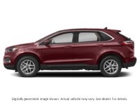 2023 FORD EDGE SEL AWD Burgundy Velvet Metallic Tinted Clearcoat  Shot 5
