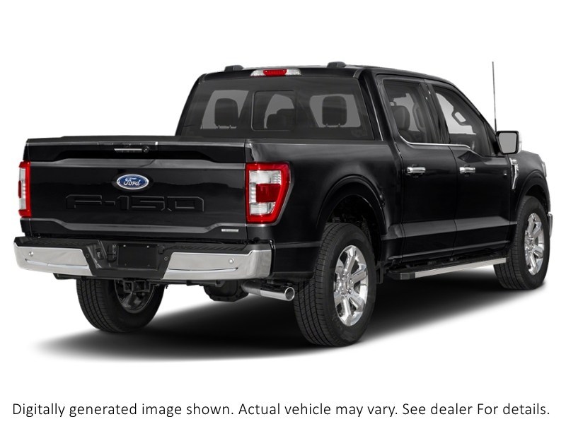 2023 Ford F-150 Lariat 4WD Supercrew 5.5' Box Agate Black Metallic  Shot 2