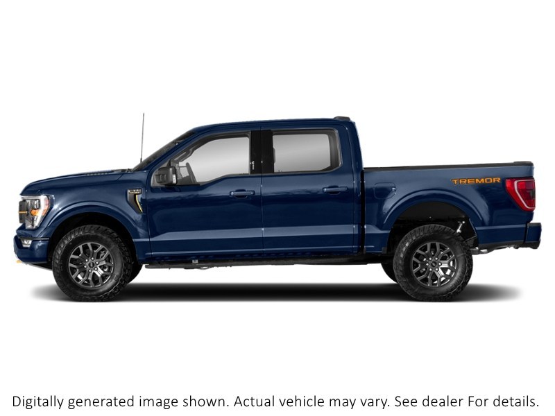 2023 Ford F-150 Tremor 4WD Supercrew 5.5' Box Antimatter Blue Metallic  Shot 3