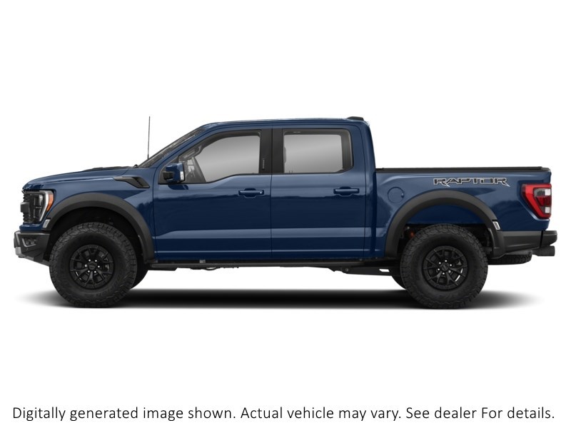 2023 Ford F-150 Raptor 4WD Supercrew 5.5' Box Antimatter Blue Metallic  Shot 5