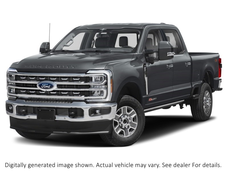 2025 FORD F-250 LARIAT 4WD CREW CAB 6.75' BOX Carbonized Grey Metallic  Shot 1