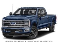 2024 Ford Super Duty F-350 Drw Platinum 4WD Crew Cab 8' Box Antimatter Blue Metallic  Shot 16