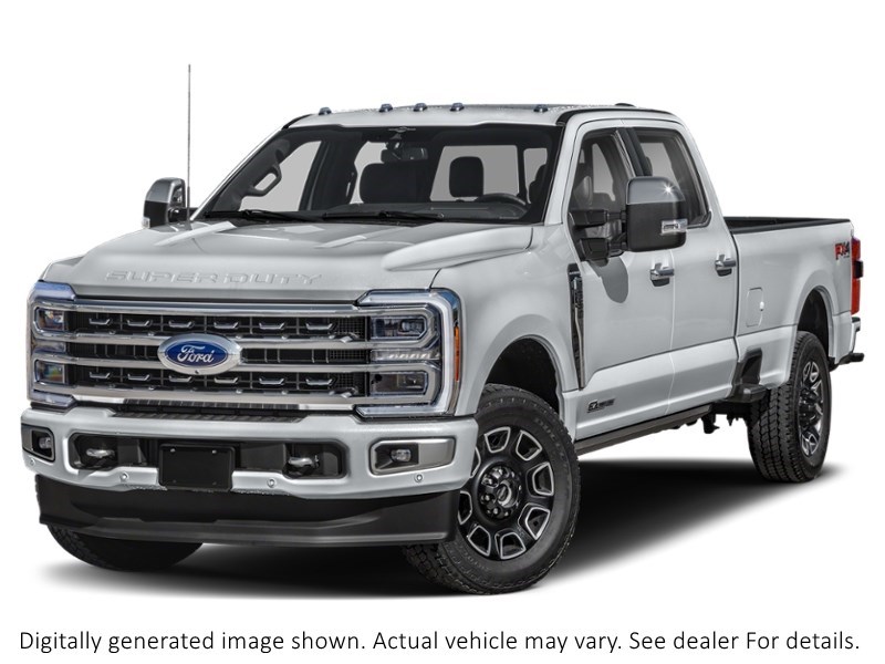 2024 Ford Super Duty F-350 Drw Platinum 4WD Crew Cab 8' Box Iconic Silver Metallic  Shot 22