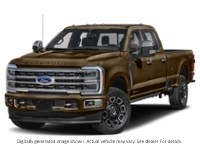 2024 Ford Super Duty F-350 Drw Platinum 4WD Crew Cab 8' Box Darkened Bronze Metallic  Shot 25