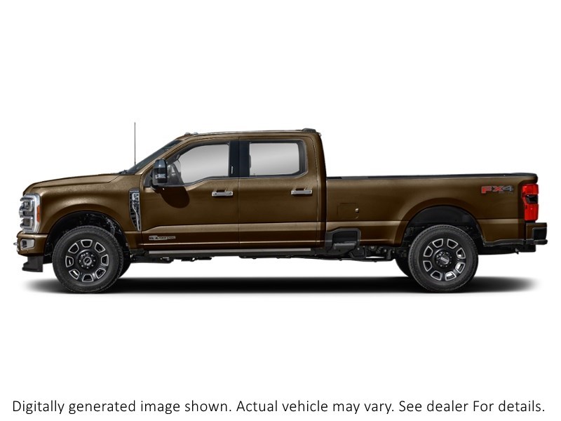 2024 Ford Super Duty F-350 Drw Platinum 4WD Crew Cab 8' Box Darkened Bronze Metallic  Shot 29