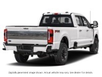2024 Ford Super Duty F-350 Drw Platinum 4WD Crew Cab 8' Box Star White Metallic Tri-Coat  Shot 2