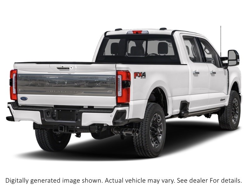 2024 Ford Super Duty F-350 Drw Platinum 4WD Crew Cab 8' Box Star White Metallic Tri-Coat  Shot 6