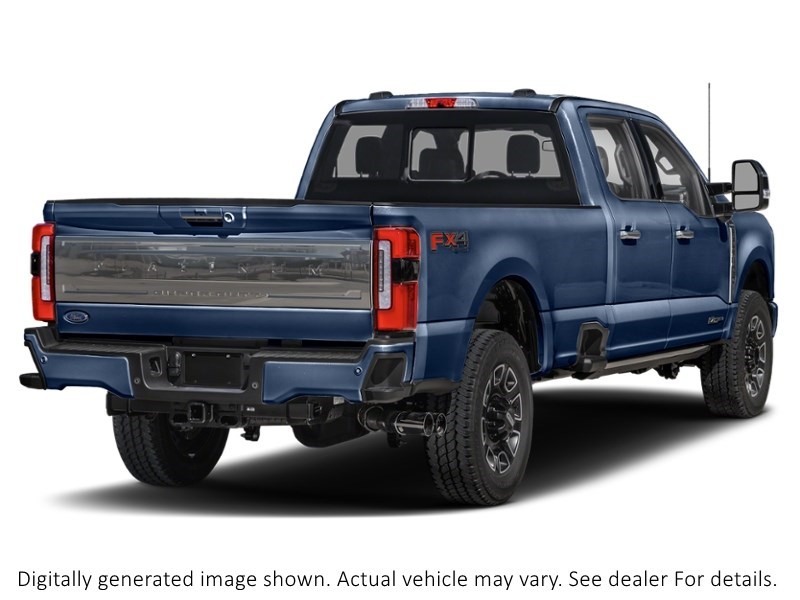 2024 Ford Super Duty F-350 Drw Platinum 4WD Crew Cab 8' Box Antimatter Blue Metallic  Shot 14