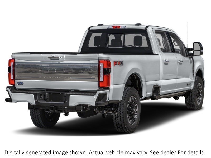 2024 Ford Super Duty F-350 Drw Platinum 4WD Crew Cab 8' Box Iconic Silver Metallic  Shot 24