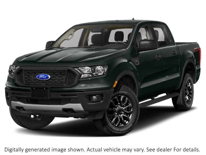 2022 Ford Ranger XLT 4WD Supercrew 5' Box Shadow Black  Shot 1