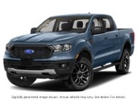2023 Ford Ranger XLT 4WD Supercrew 5' Box Azure Grey Metallic Tri-Coat  Shot 7