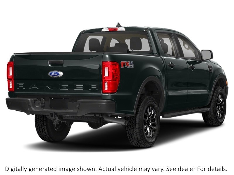2022 Ford Ranger XLT 4WD Supercrew 5' Box Shadow Black  Shot 6