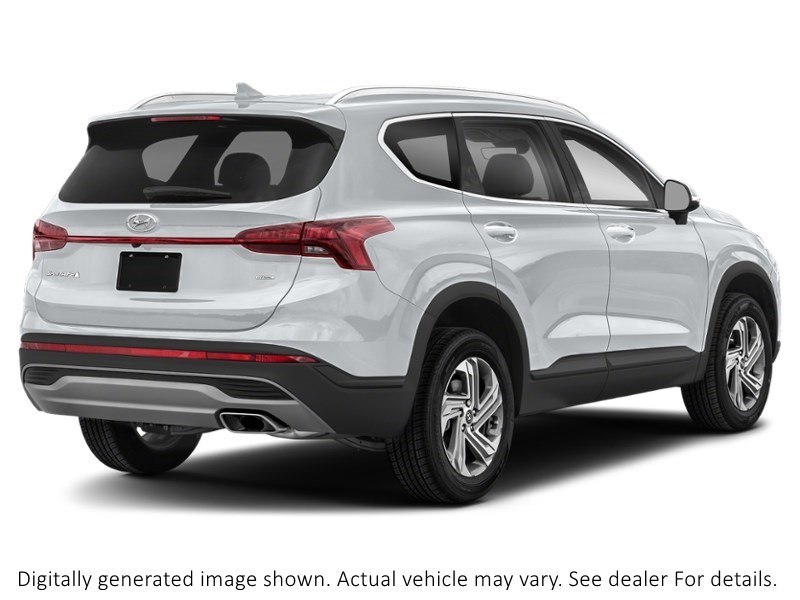 2023 Hyundai Santa Fe Preferred AWD W/Trend Package Quartz White  Shot 34