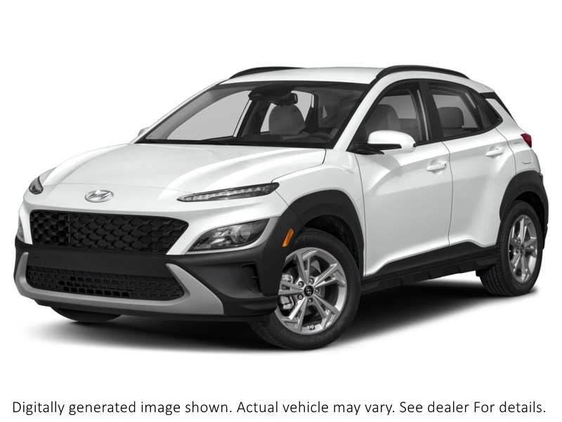 2023 Hyundai Kona 2.0L Preferred AWD Atlas White  Shot 4
