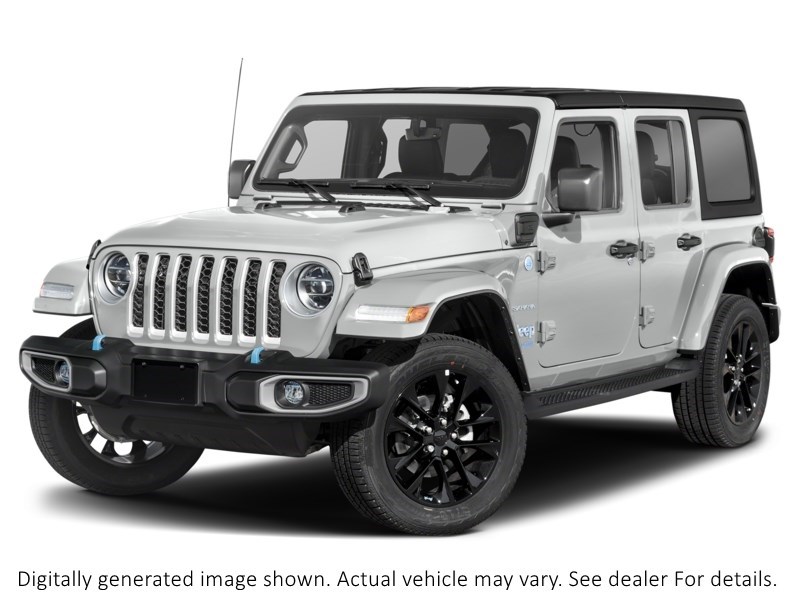 2023 JEEP WRANGLER 4XE SAHARA 4 DOOR 4X4 Bright White  Shot 55