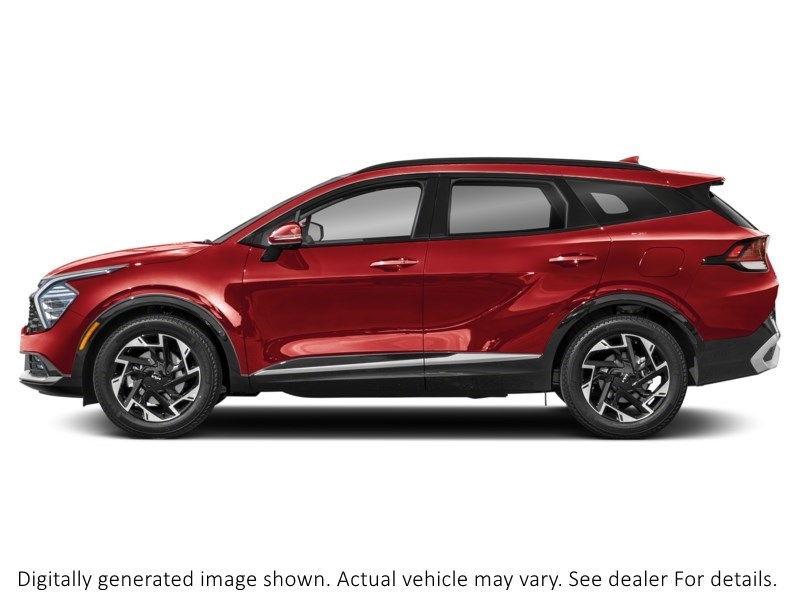 2023 Kia Sportage EX Premium AWD w/Black Interior Dawning Red  Shot 3