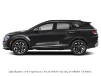 2023 Kia Sportage EX Premium AWD W/Red Interior Fusion Black  Shot 3