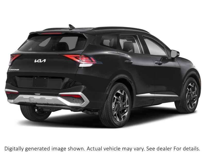 2023 Kia Sportage EX Premium AWD W/Red Interior Fusion Black  Shot 2